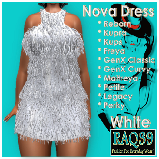 [R39] Nova Dress-White