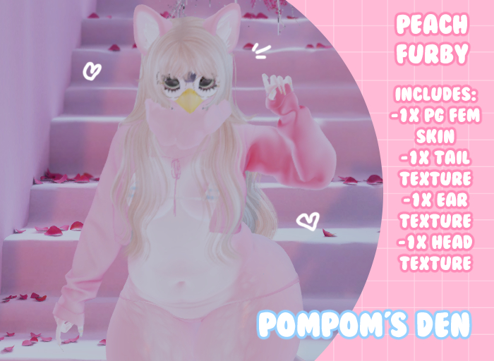 {PomPom's Den} Peach Furby Mod