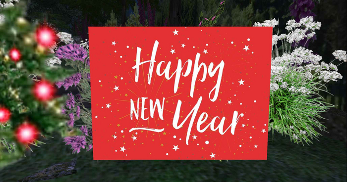 Happy New Year Display