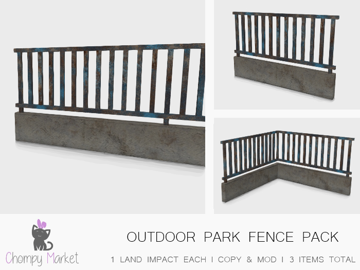 Outdoor Park Fence Pack