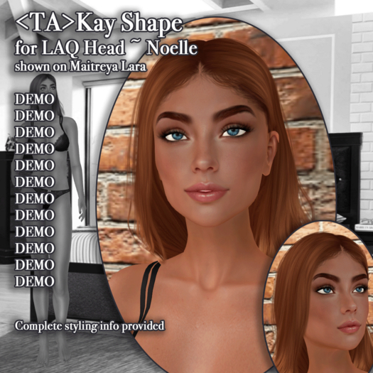 <TA>Kay Shape for LAQ Head ~ Noelle (DEMO)