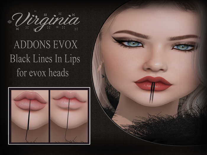 :::VIRGINIA:::Black Lines In Lips