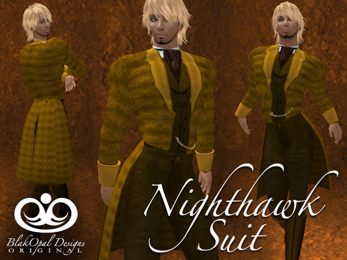 Nighthawk Suit - Gold