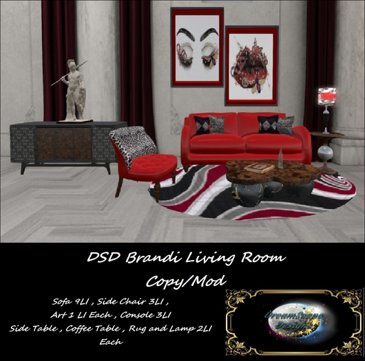 DSD Brandi Living Room Boxed