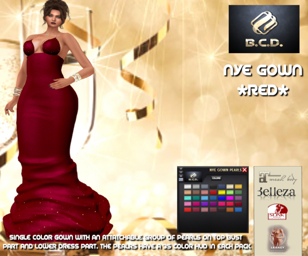 BCD NYE Gown Red