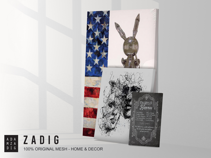 ZADIG - Studio canvas mess