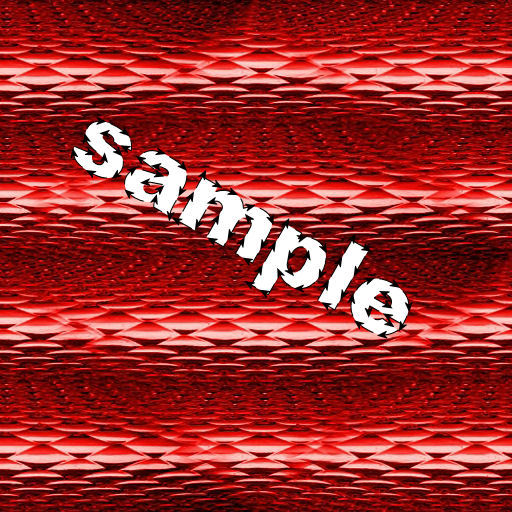 snake skin red stairs seamless