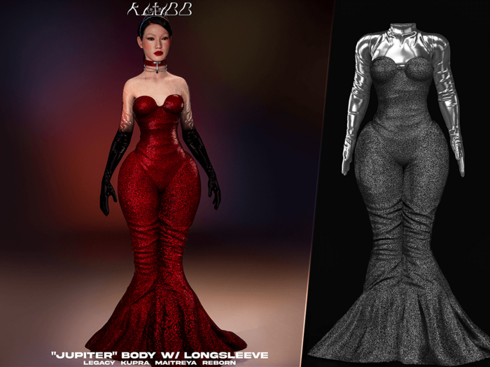 #Klubb "Jupiter" Body [Silver]