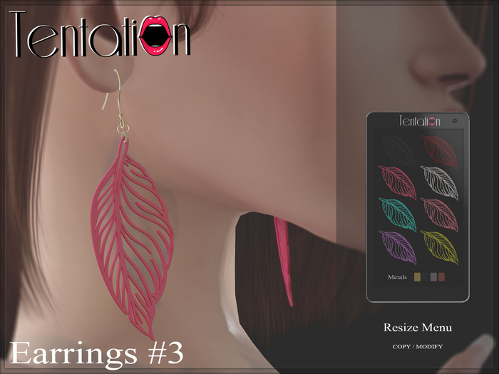 * TentatioN * Earrings #3 (Unpacker)