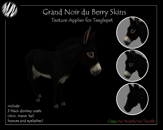 [SM] Grand Noir du Berry skins Appliers