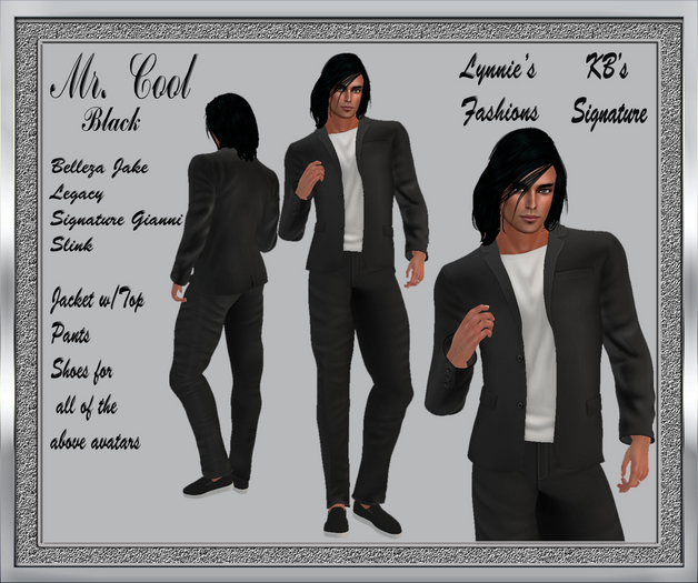 MR COOL IN BLACK UNPACK