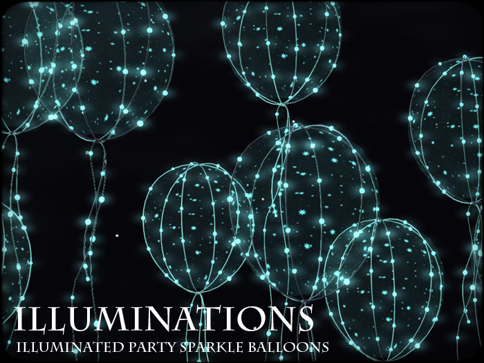 Illuminated Balloons - Party Sparkle Balloons - illuminations