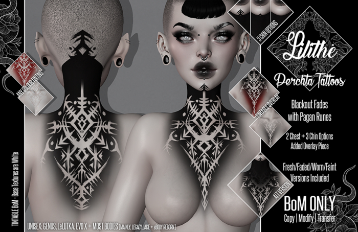 Lilithe'// Perchta Tattoos