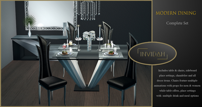Invidah* Modern Dining - FATPACK!