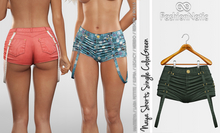 Naya Shorts Green - Maitreya, Petite, Kupra Original, Legacy, Reborn, Juicy Rolls - FashionNatic