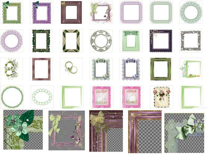 @MA@ TEXTURES easter frame