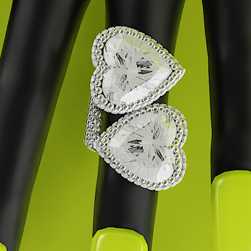 BWOKE "DISCORD MEMBERS GET THIS FREE" HEART RING <3