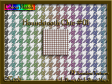 Houndstooth Chic Seamless Texture Set