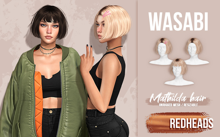 Wasabi // Mathilda Hair - Redheads