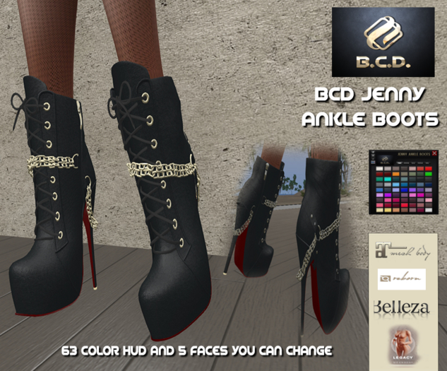 BCD Jenny Ankle Boots DEMO
