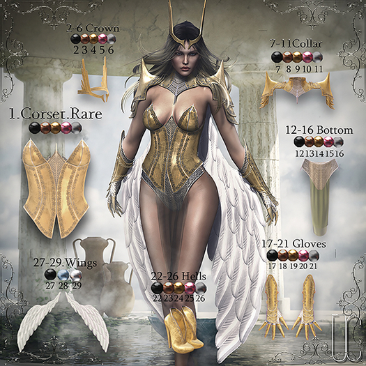 UC Sholee FULL SET GOLD MAITREYA
