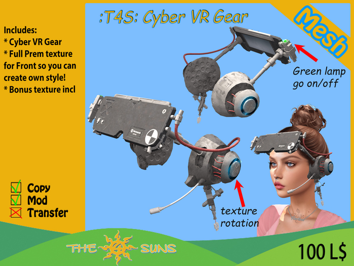 :T4S: Cyber VR Gear