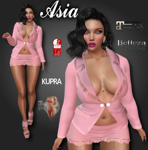 *ASIA* PATRICIA pink