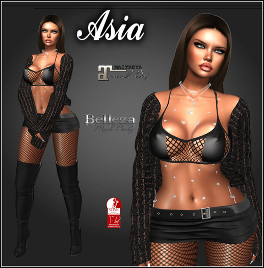 *ASIA* ROBY black