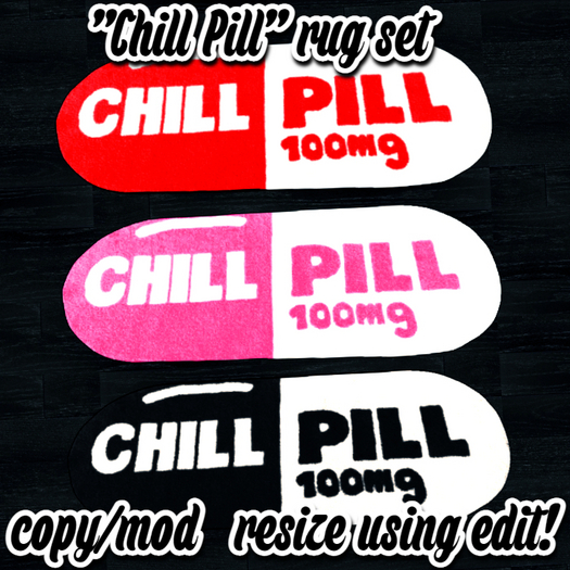 chill pill rug pack