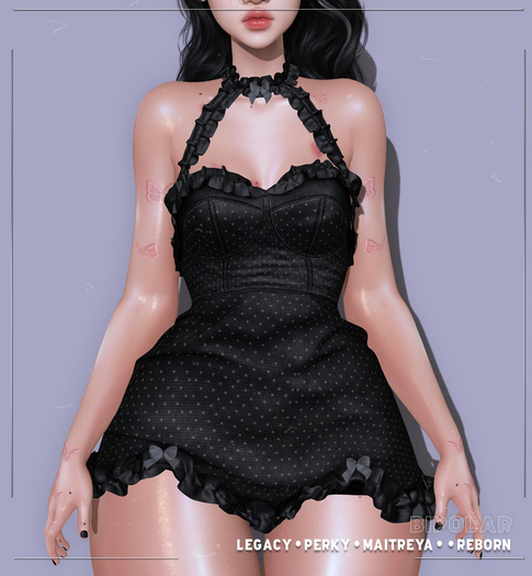 Bipolar - Emma Dress - Black