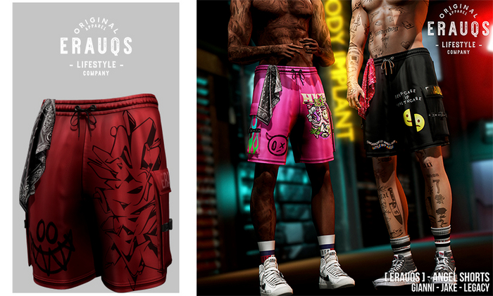 [ ERAUQS ] - Angel Shorts - 02