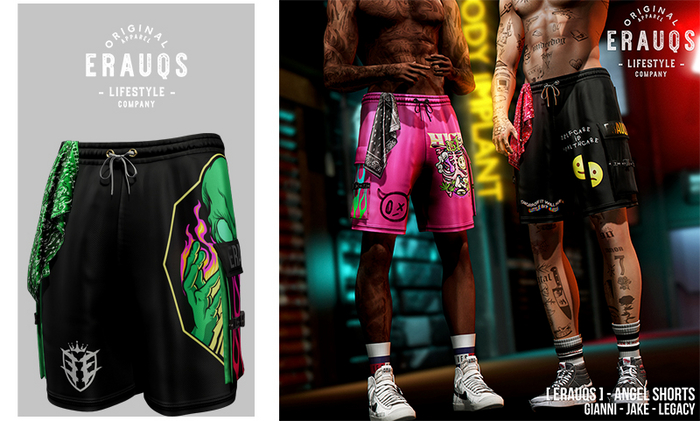 [ ERAUQS ] - Angel Shorts - 04