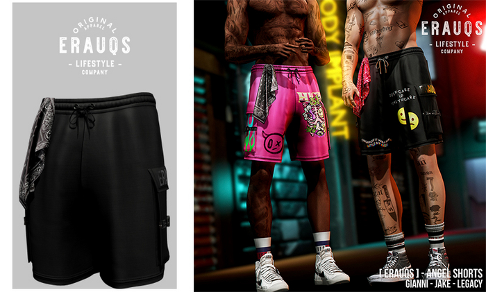 [ ERAUQS ] - Angel Shorts - 09