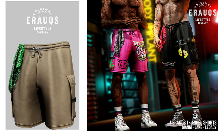 [ ERAUQS ] - Angel Shorts - 10