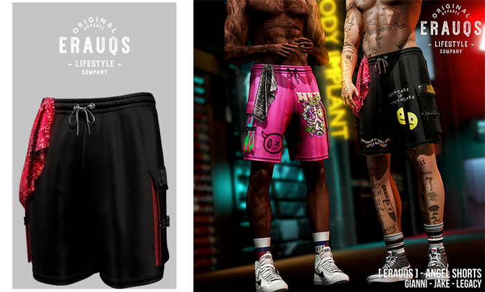 [ ERAUQS ] - Angel Shorts - 12