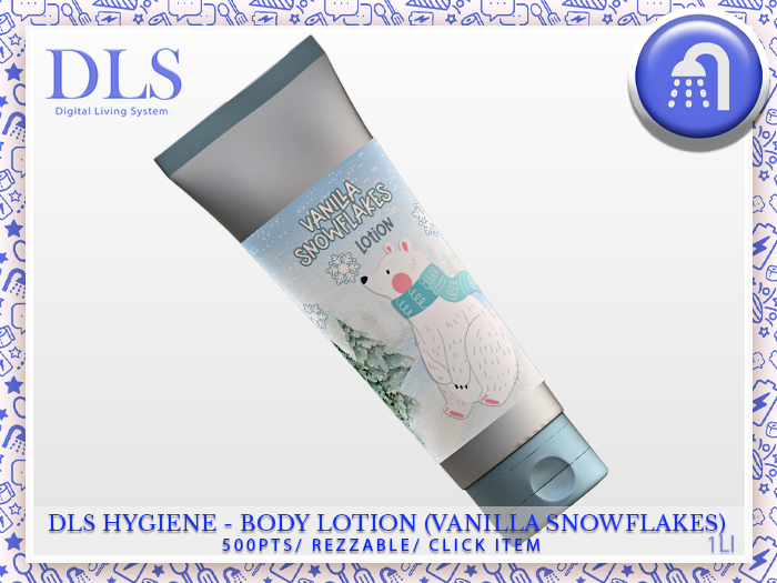 DLS Hygiene 2.0 - Body Lotion (Vanilla Snowflakes)