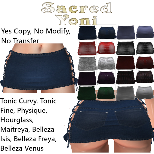 SYJ-s Mery Skirt *10 Textures Plus Color Options Included