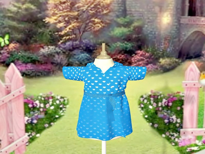Berry Blue Robe