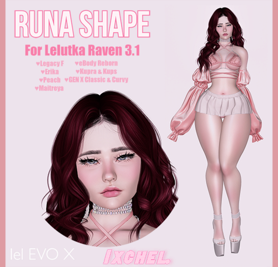 IXCHEL. - Runa Shape for RAVEN 3.1
