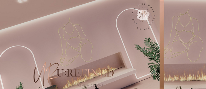 {U:Refined} Body Wall Decor - PACK
