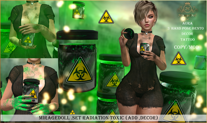MirageDoll .Set Radiation Toxic (add ,decor)