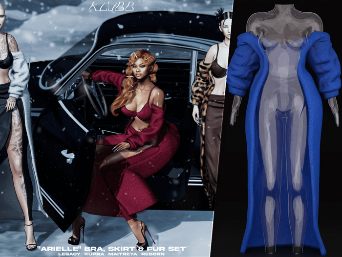 #Klubb "Arielle" Fur [Pretty Poison]