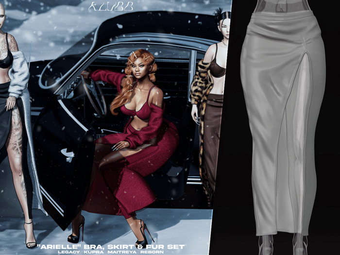 #Klubb "Arielle" Skirt [Razor Blade]