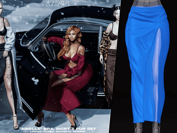 #Klubb "Arielle" Skirt [Pretty Poison]