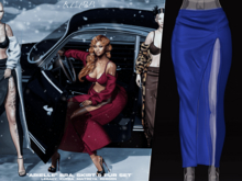 #Klubb "Arielle" Skirt [Blue Monday]