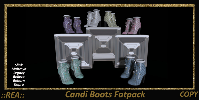 ::REA:: Candi Boots Fatpack