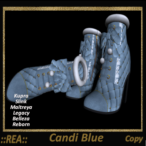 ::REA:: Candi Boots Blue