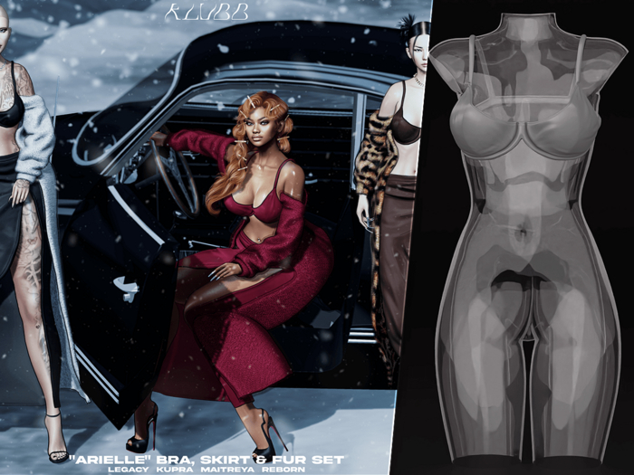 #Klubb "Arielle" Bra [Razor Blade]