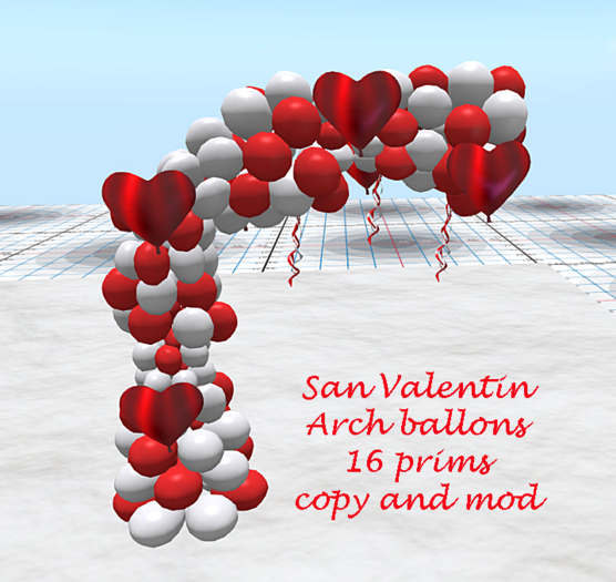 balloon arch san valentin