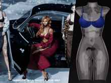 #Klubb "Arielle" Bra [Blue Monday]